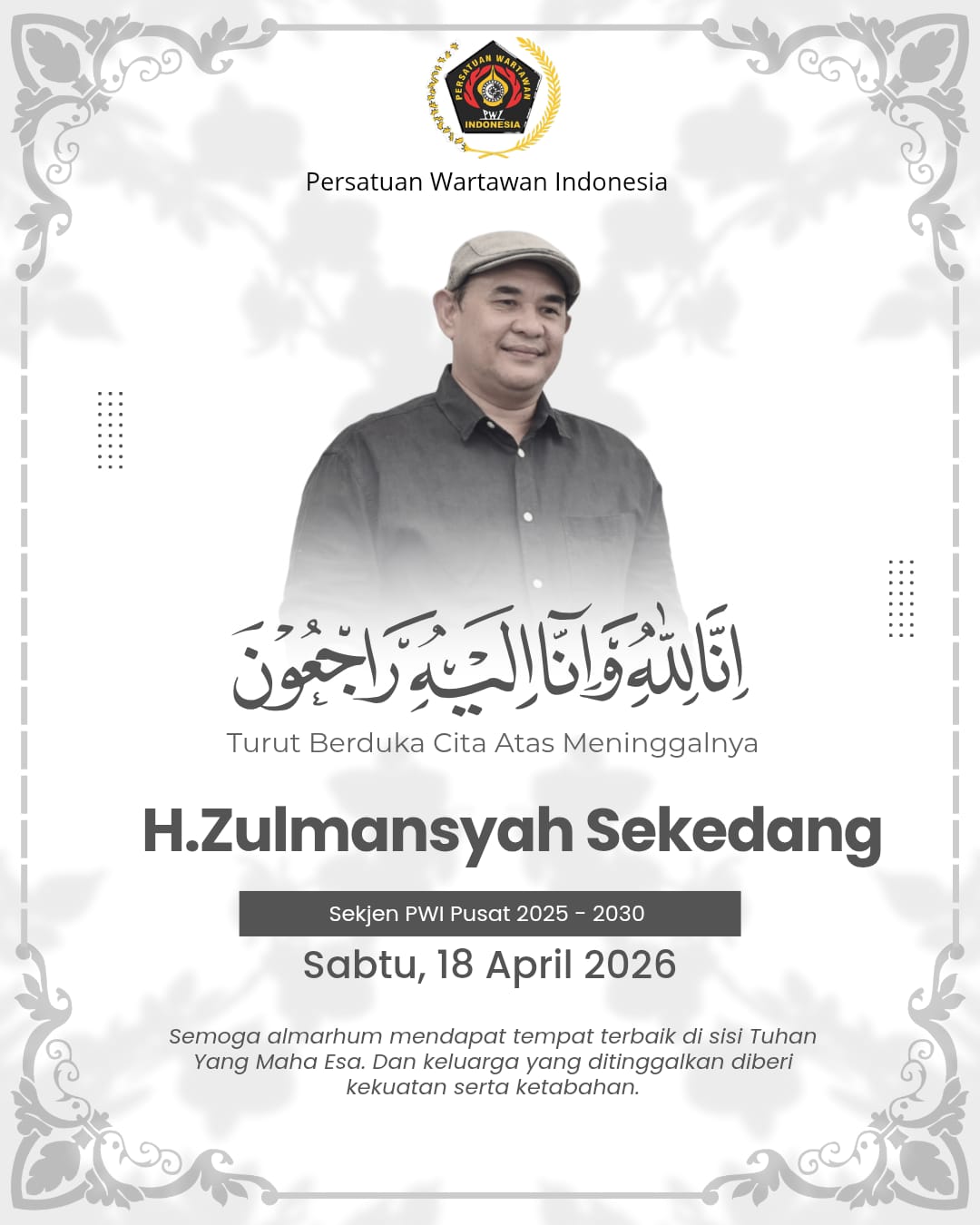 Iklan Duka Zoom PWI Pusat 2026